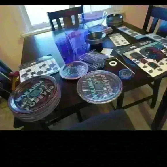 Black panther marvel wakanda forever party birthday decorations Boys Party Decor - Picture 3 of 16